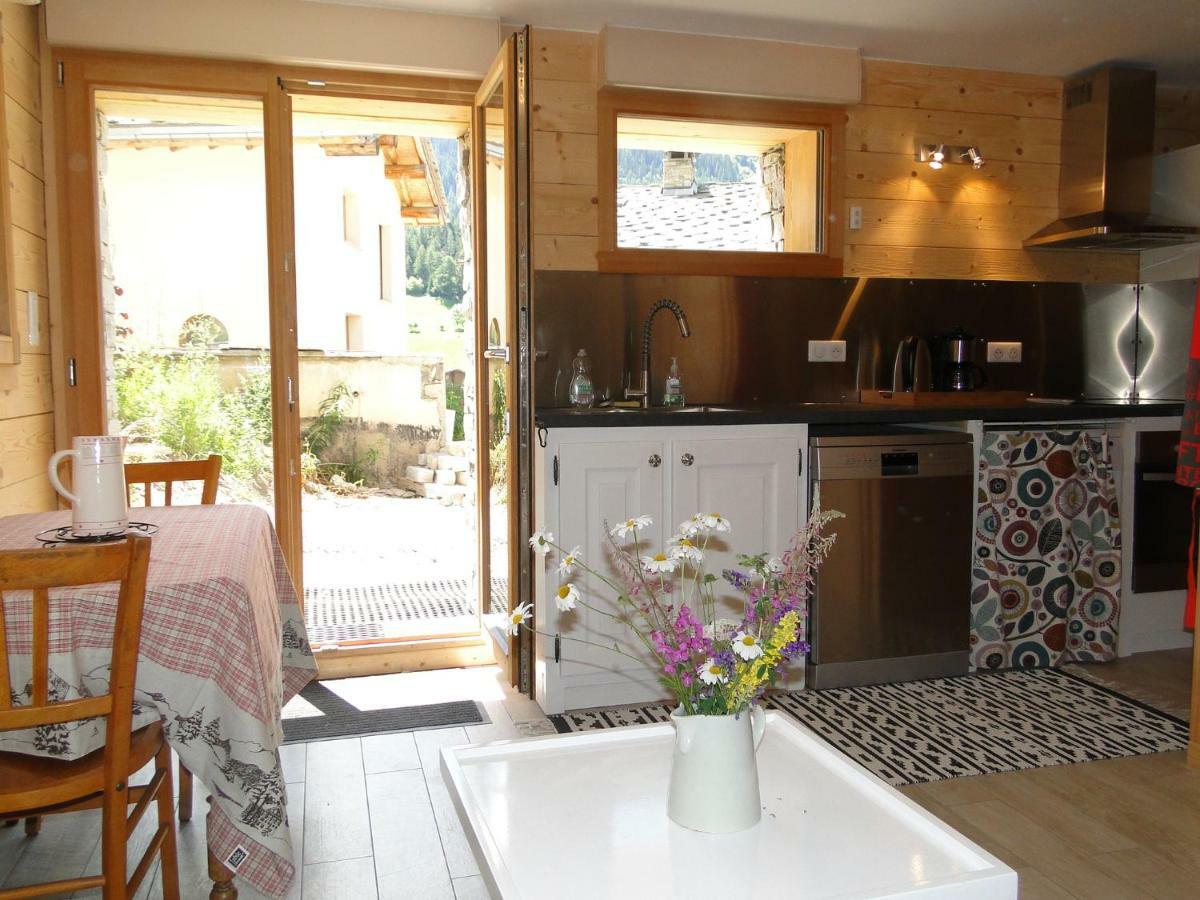 Ferienwohnung La Coulee Douce Lanslevillard Exterior foto